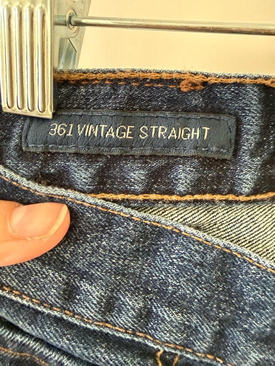 Lucky Brand 361 Vintage Straight Jeans Blue Denim Men’s 29x32 Mid Rise Classic - Picture 8 of 9
